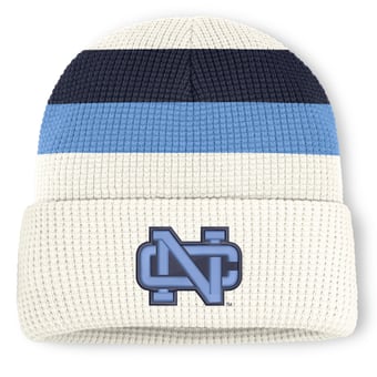 Unisex Nike  White North Carolina Tar Heels Legacy Letter Cuffed Knit Hat