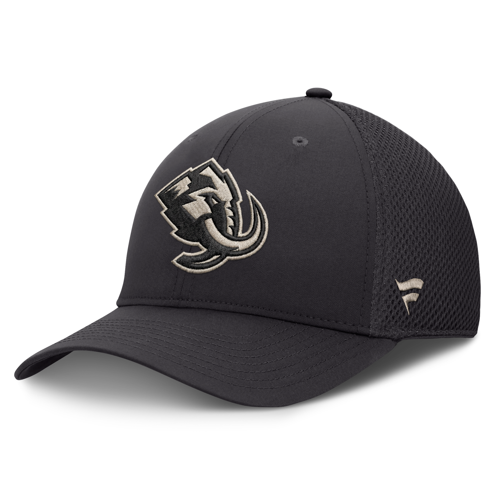 Men's Fanatics Charcoal Utah Mammoth Road Meshback Stretch Hat