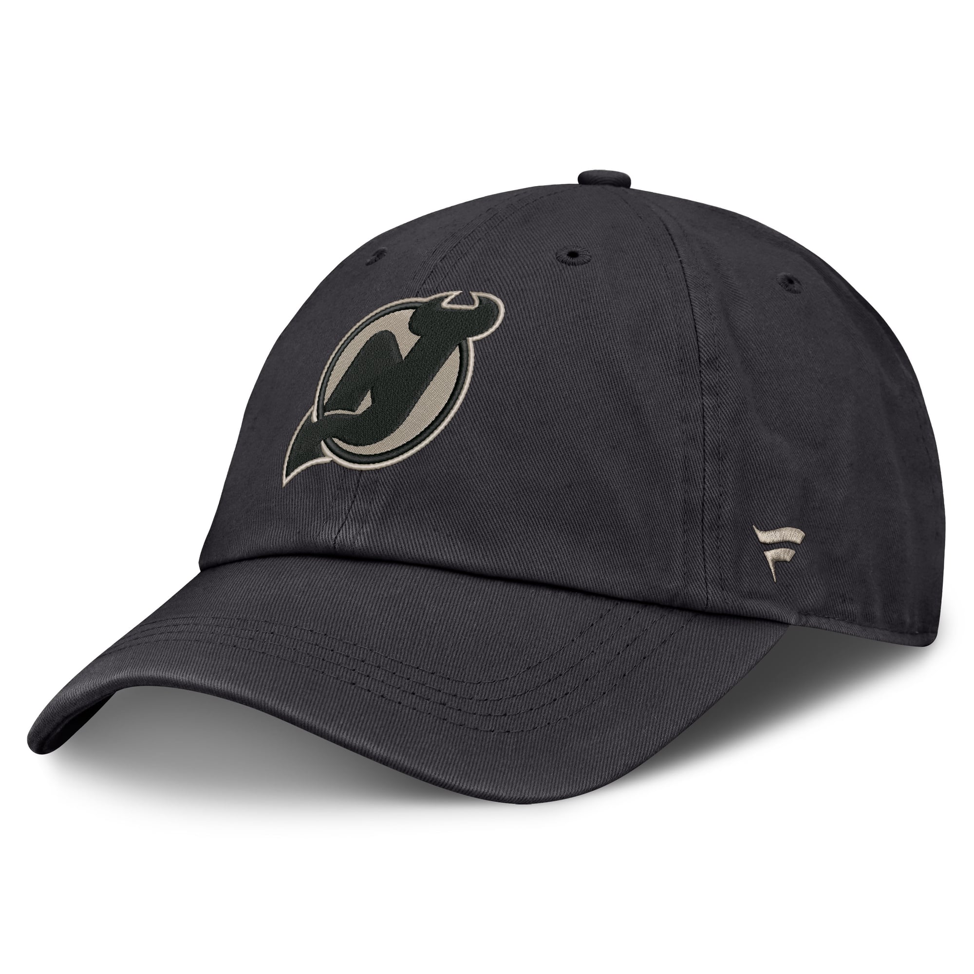 Men's Fanatics Charcoal New Jersey Devils Road Phantom Washed Adjustable Hat