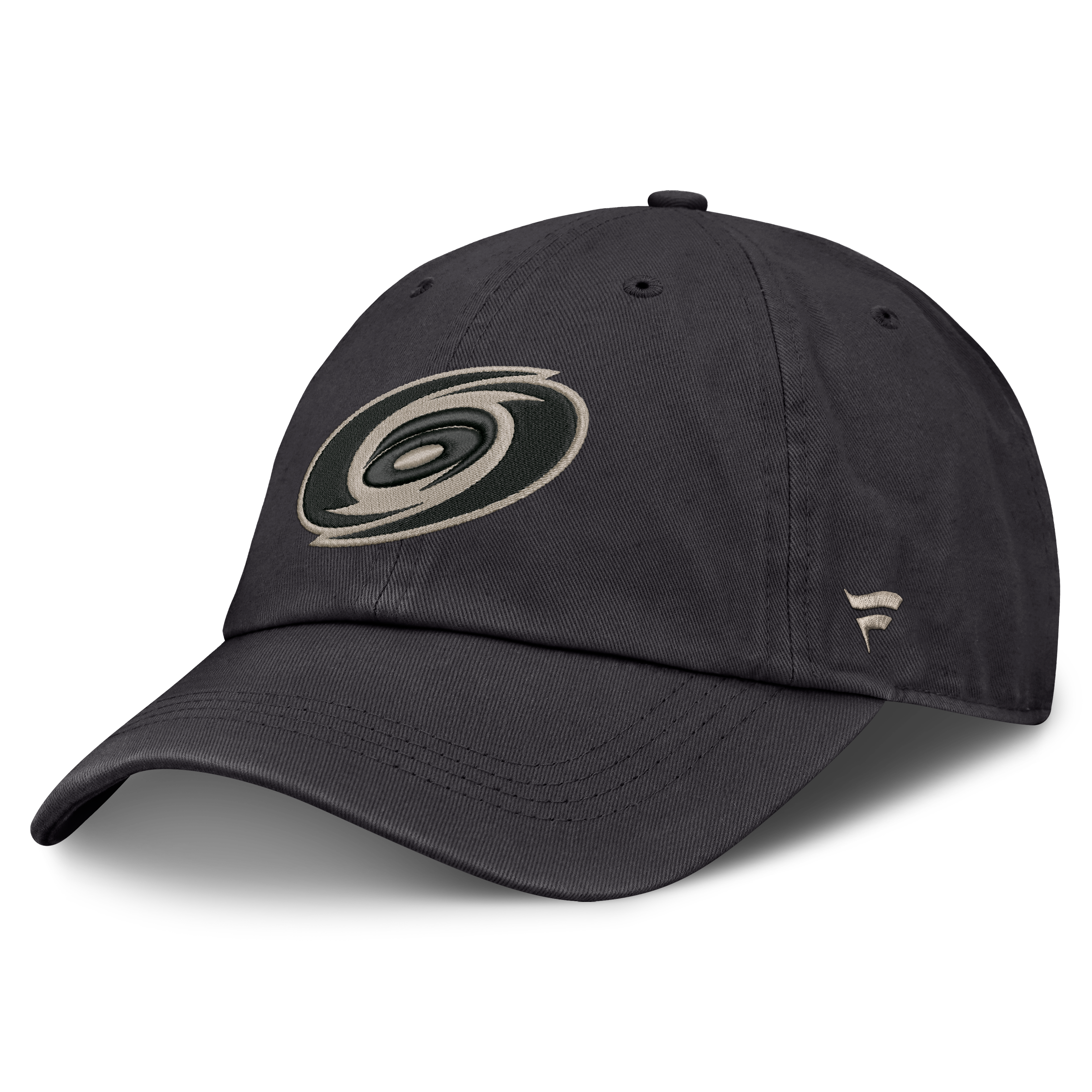 Men's Fanatics Charcoal Carolina Hurricanes Road Phantom Washed Adjustable Hat