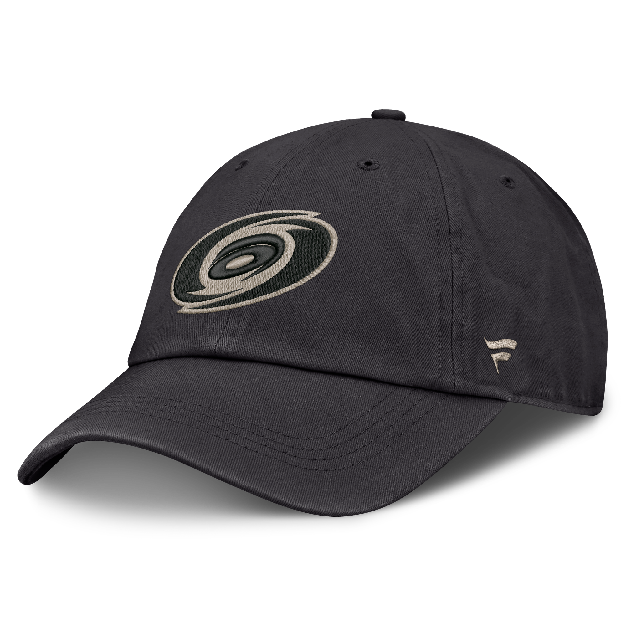 Men's Fanatics Charcoal Carolina Hurricanes Road Phantom Washed Adjustable Hat