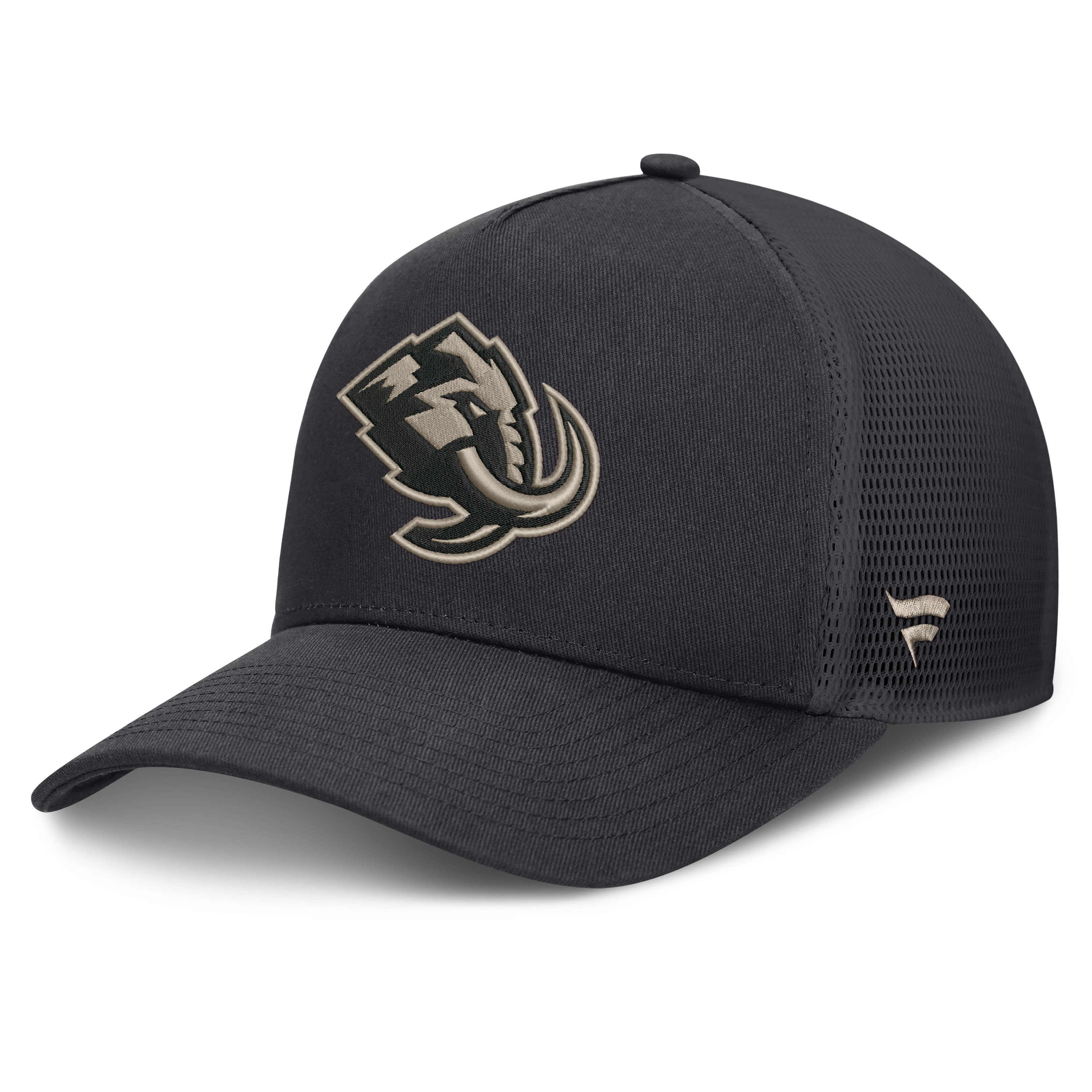 Men's Fanatics Charcoal Utah Mammoth Road Soft Wash A-Frame Meshback Hat