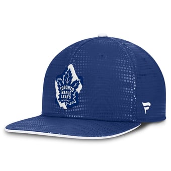 Men's Fanatics Blue Toronto Maple Leafs Authentic Pro Rink Square Visor Snapback Hat