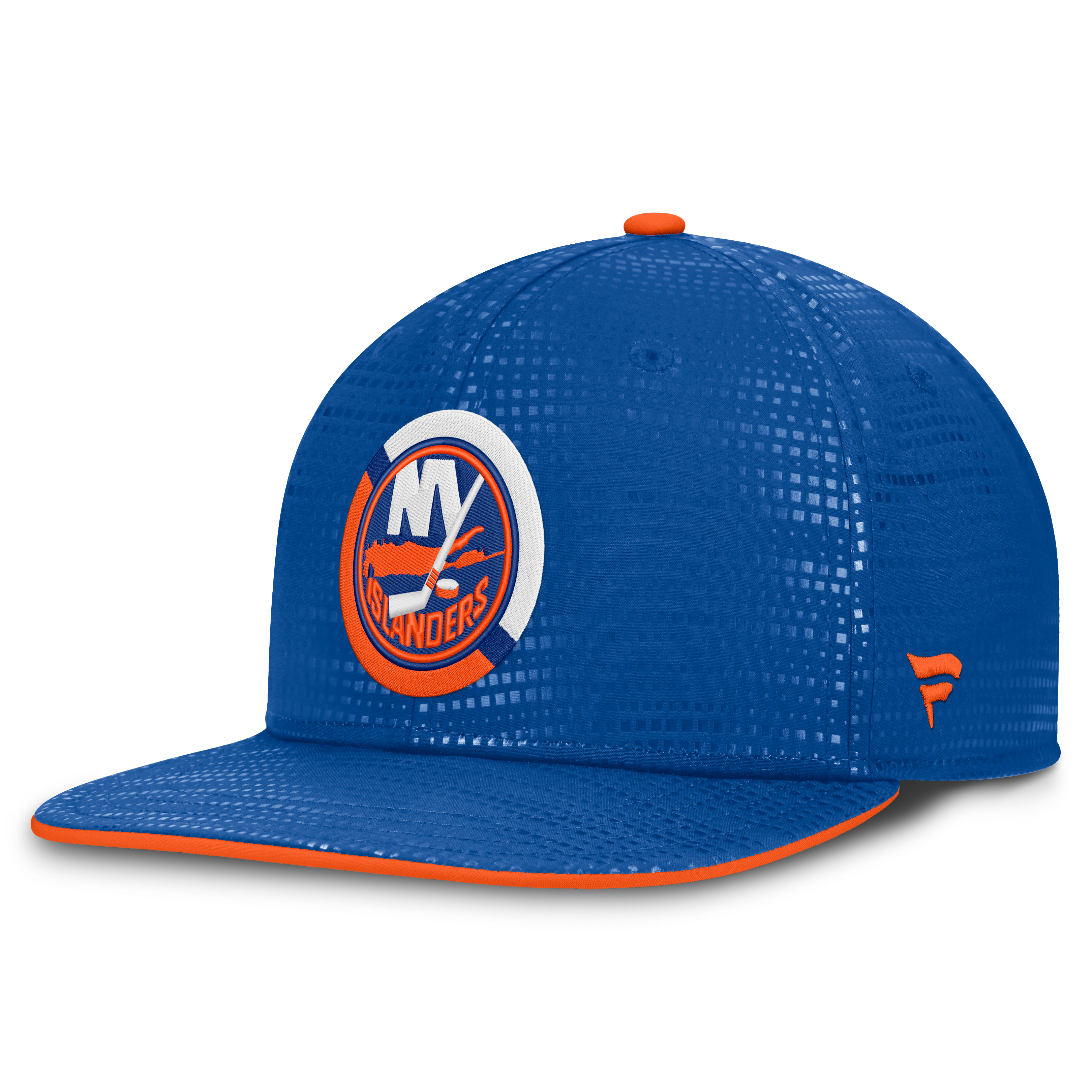 Men's Fanatics Royal New York Islanders Authentic Pro Rink Square Visor Snapback Hat