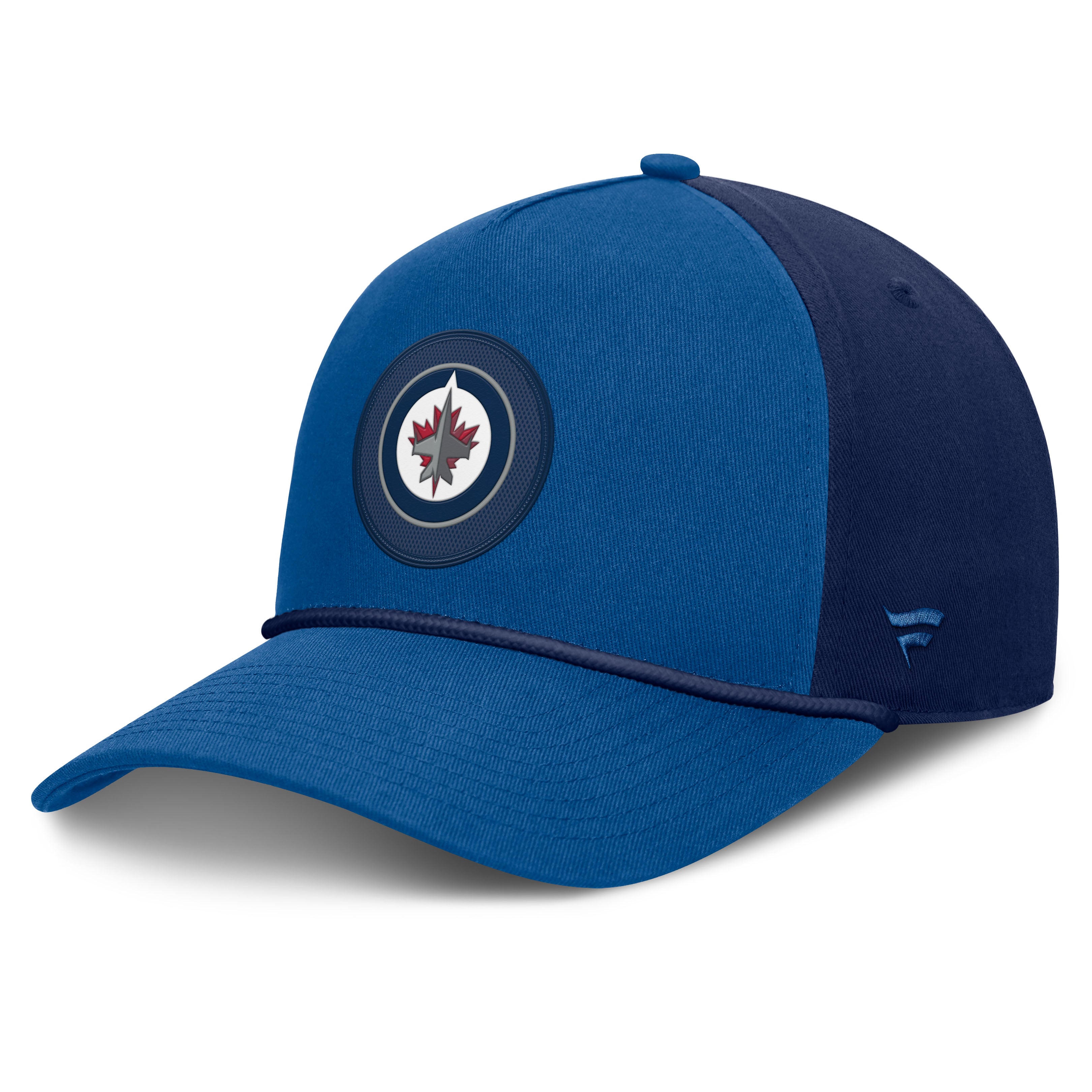 Men's Fanatics Blue Winnipeg Jets Authentic Pro Rink A-Frame Adjustable Hat