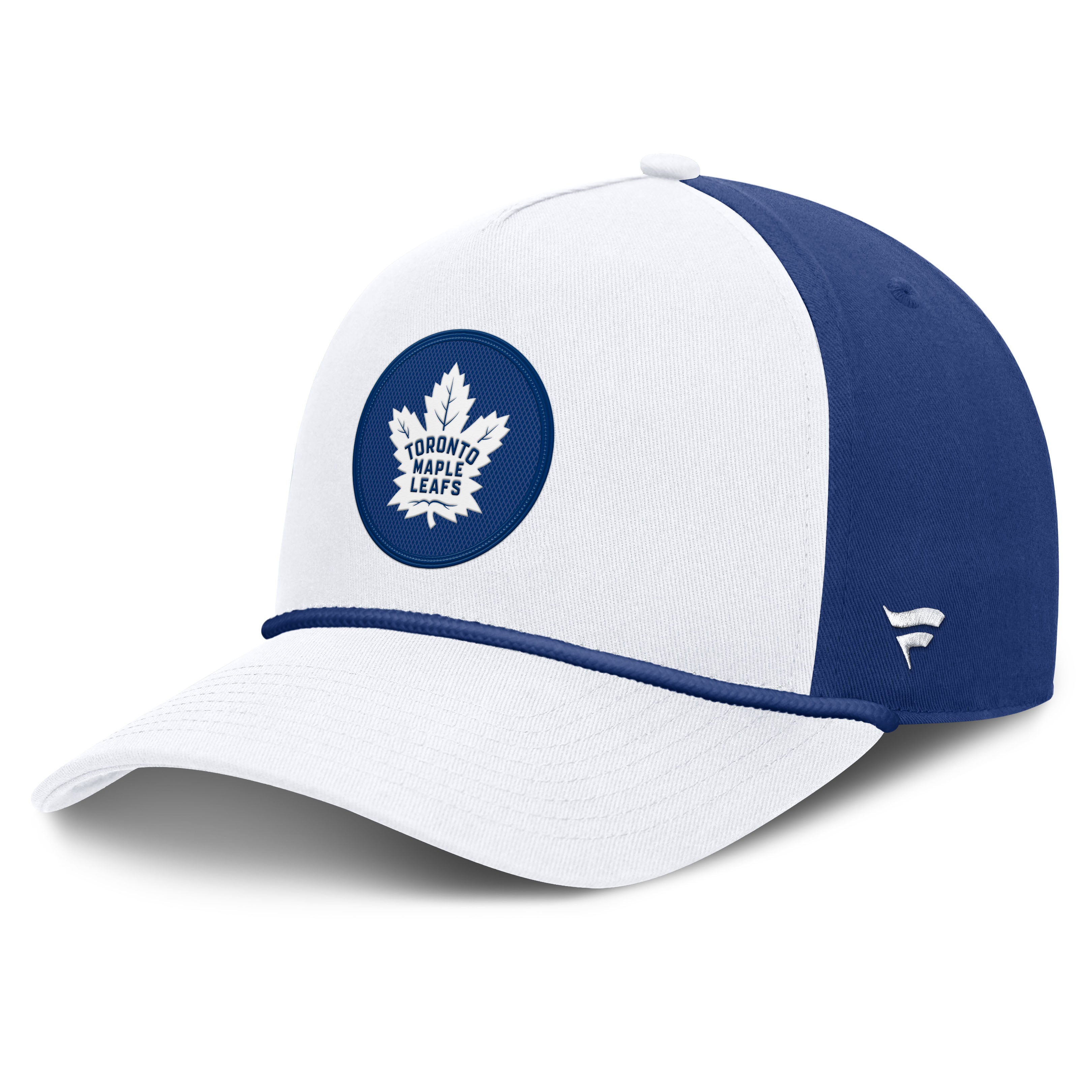 Men's Fanatics White Toronto Maple Leafs Authentic Pro Rink A-Frame Adjustable Hat