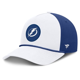 Men's Fanatics White Tampa Bay Lightning Authentic Pro Rink A-Frame Adjustable Hat