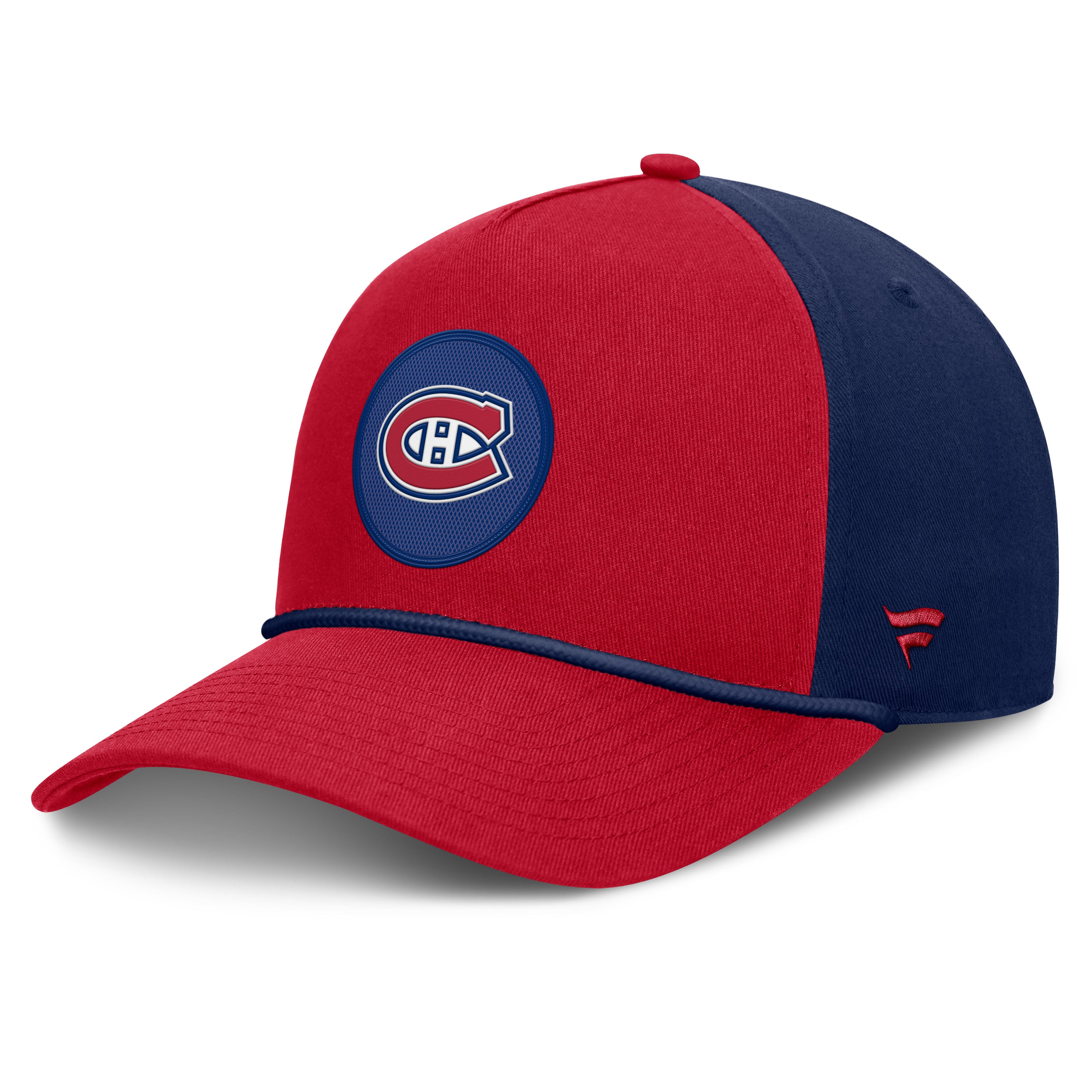 Men's Fanatics Red Montreal Canadiens Authentic Pro Rink A-Frame Adjustable Hat
