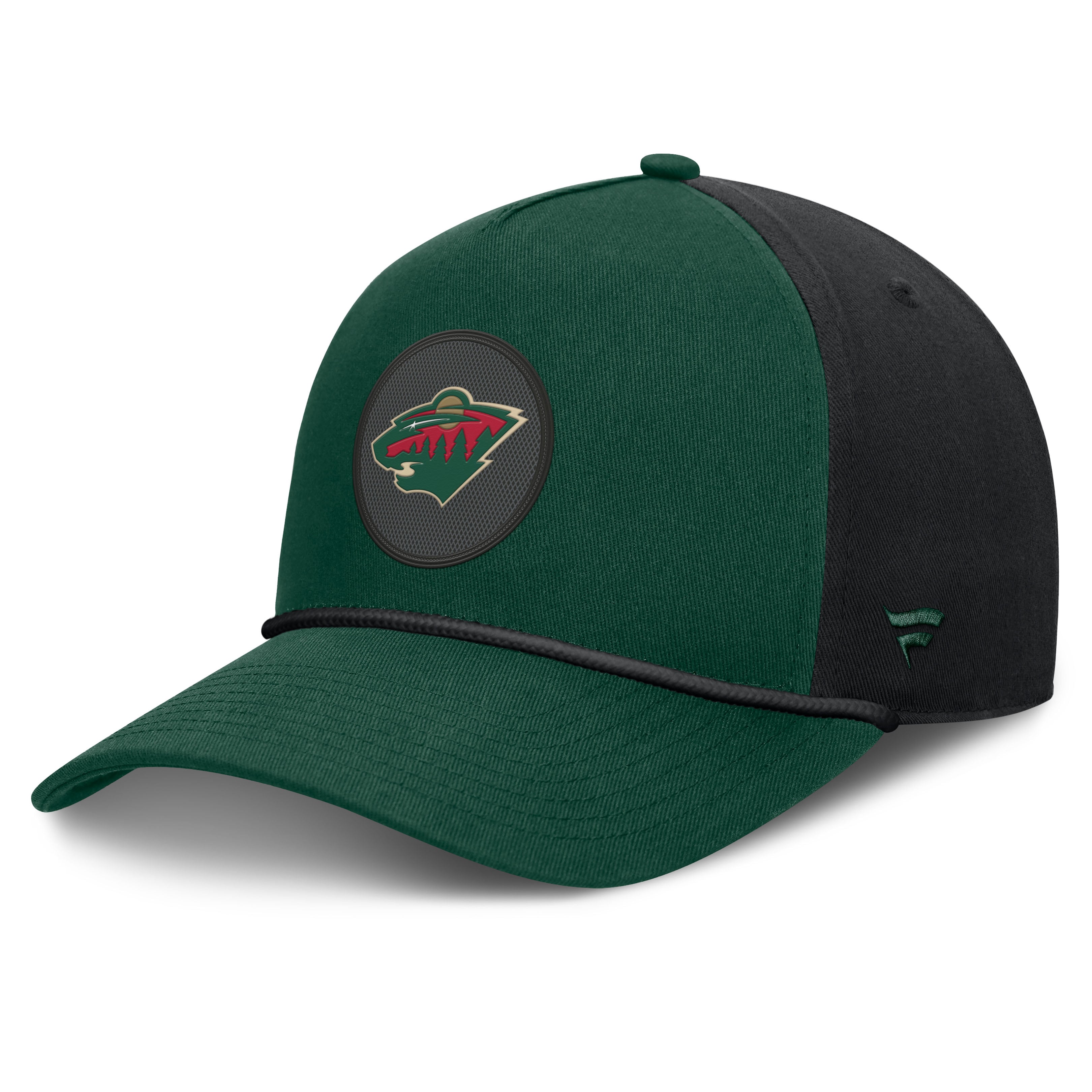 Men's Fanatics Green Minnesota Wild Authentic Pro Rink A-Frame Adjustable Hat