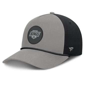 Men's Fanatics Gray Los Angeles Kings Authentic Pro Rink A-Frame Adjustable Hat