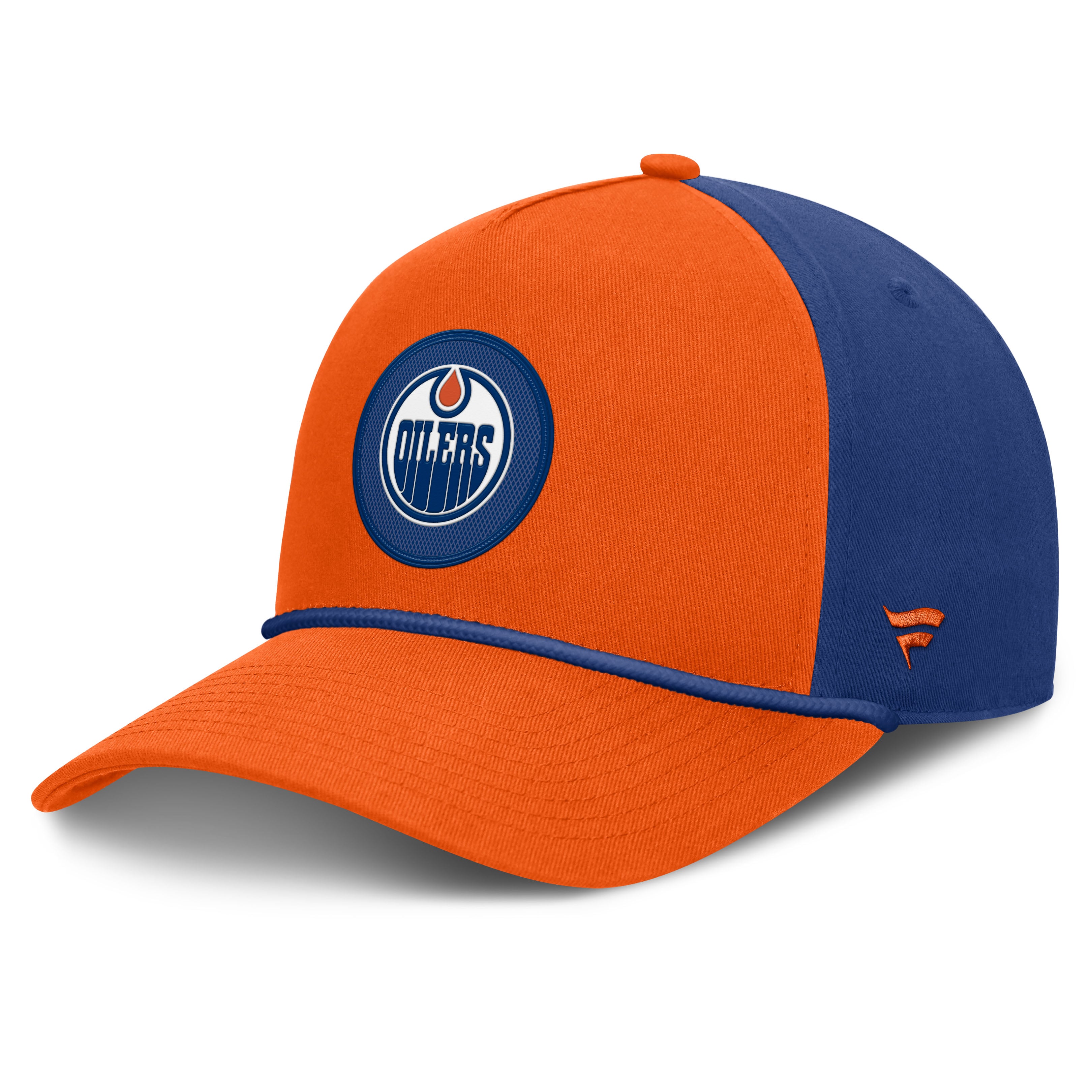 Men's Fanatics Orange Edmonton Oilers Authentic Pro Rink A-Frame Adjustable Hat
