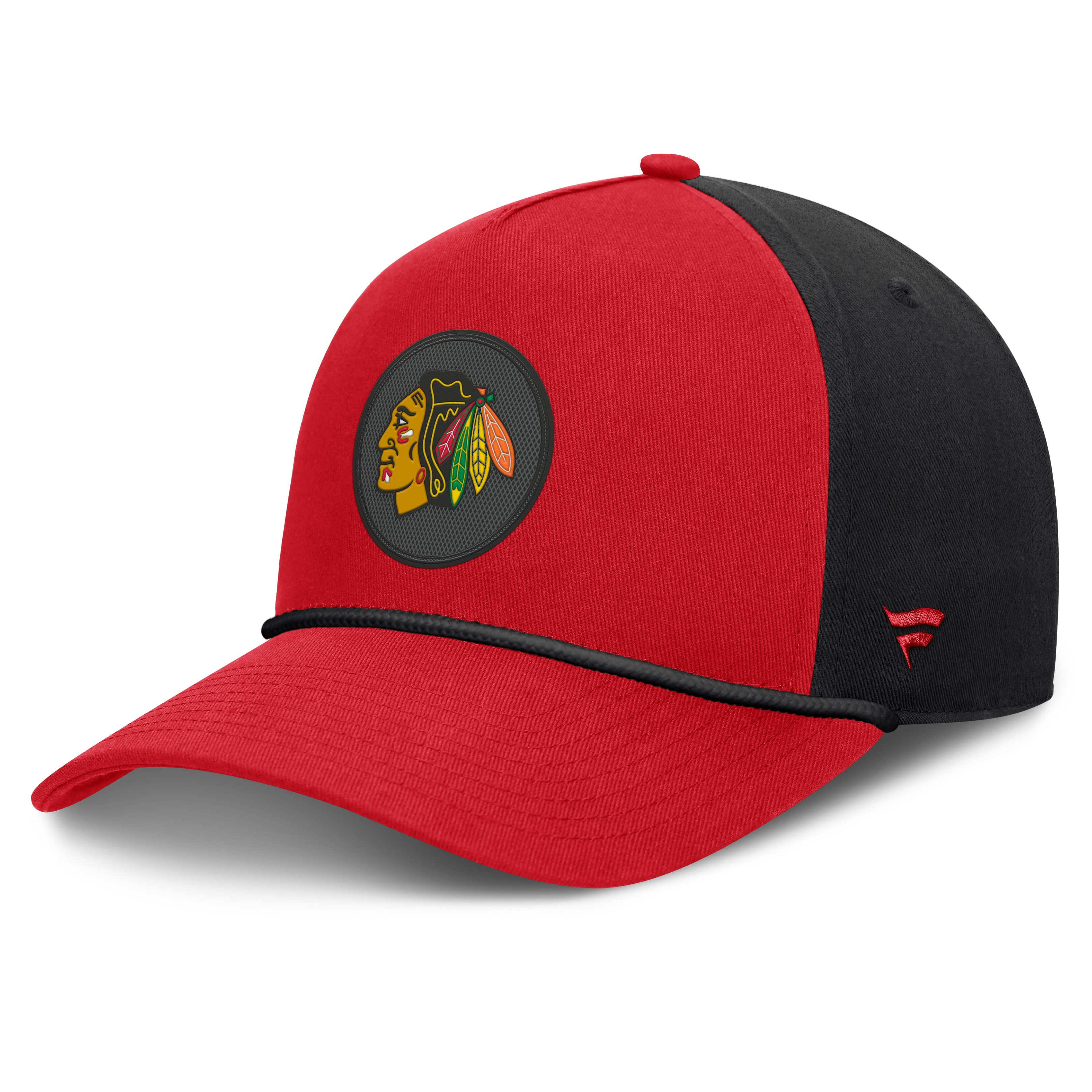 Men's Fanatics Red Chicago Blackhawks Authentic Pro Rink A-Frame Adjustable Hat