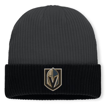 Men's Fanatics Charcoal Vegas Golden Knights Authentic Pro Rink Cuffed Knit Hat