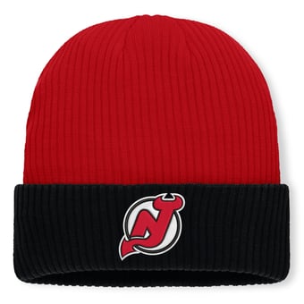 Men's Fanatics Red New Jersey Devils Authentic Pro Rink Cuffed Knit Hat
