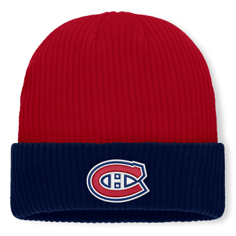 Men's Fanatics Red Montreal Canadiens Authentic Pro Rink Cuffed Knit Hat