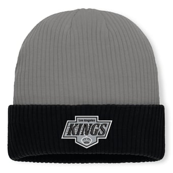 Men's Fanatics Gray Los Angeles Kings Authentic Pro Rink Cuffed Knit Hat