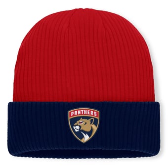 Men's Fanatics Red Florida Panthers Authentic Pro Rink Cuffed Knit Hat
