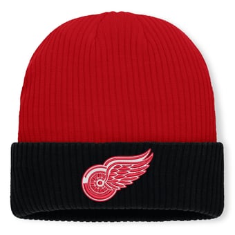 Men's Fanatics Red Detroit Red Wings Authentic Pro Rink Cuffed Knit Hat