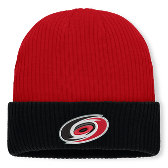 Men's Fanatics Red Carolina Hurricanes Authentic Pro Rink Cuffed Knit Hat