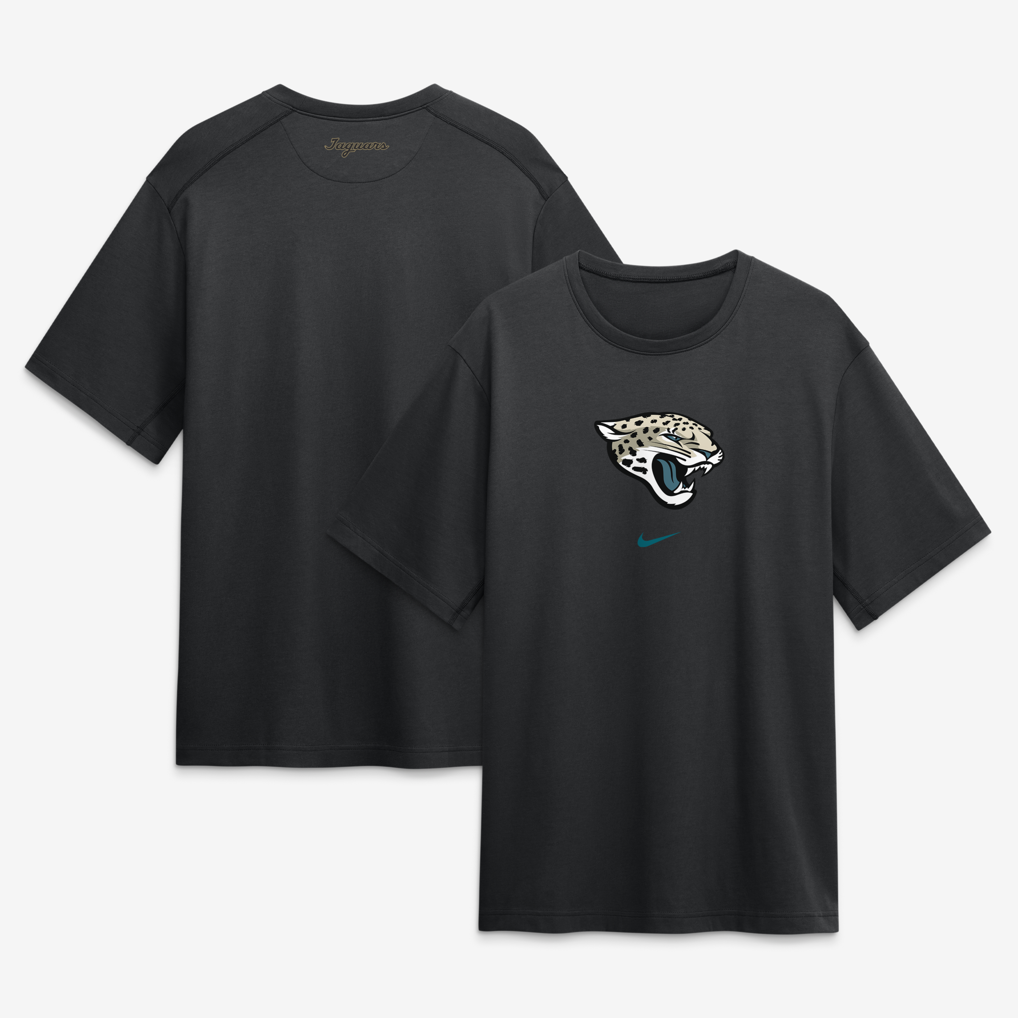 Jacksonville Jaguars Rivalries Collection Primary Nike Men's Dri-FIT NFL T-Shirt in Black | 02OZ00A9N-N1U