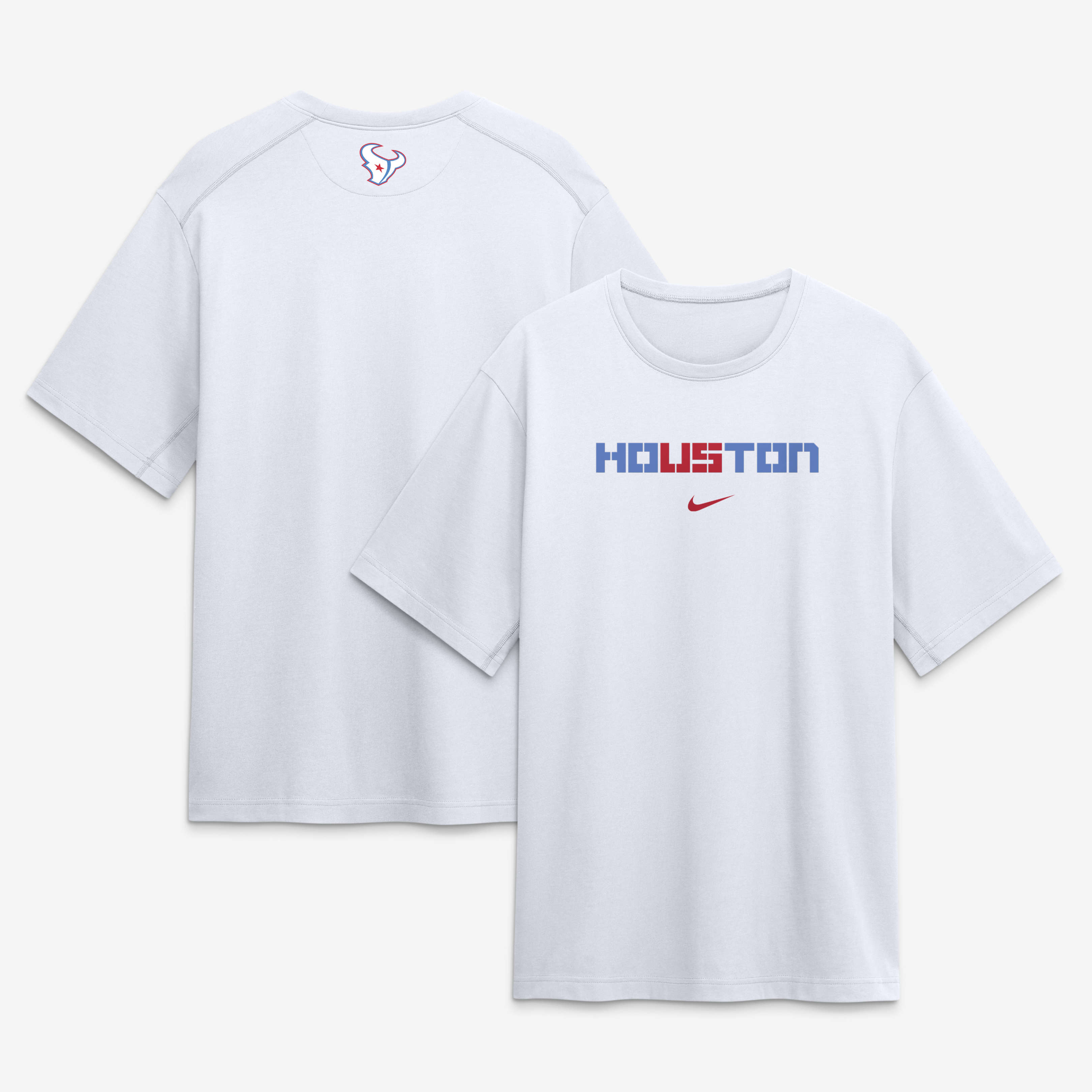 Men's Nike  White Houston Texans 2026 Rivalries Collection Dri-FIT T-Shirt