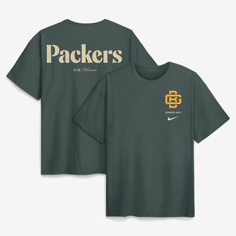 Men's Nike  Green Green Bay Packers 2026 Rivalries Collection Max90 T-Shirt