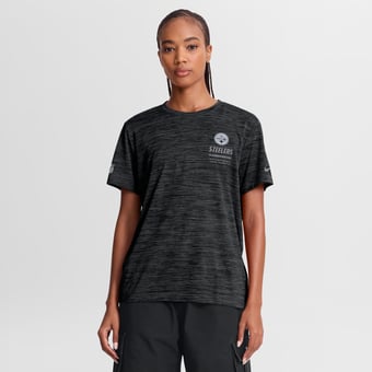 Women's Nike Black Pittsburgh Steelers Sideline Velocity Dri-FIT T-Shirt