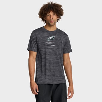 Men's Nike Anthracite Philadelphia Eagles Velocity Ball Carrier Dri-FIT T-Shirt