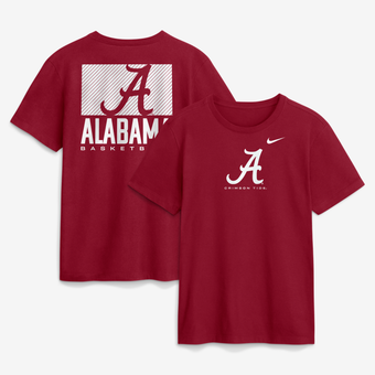 Men's Nike  Crimson Alabama Crimson Tide Courtside Dri-FIT T-Shirt