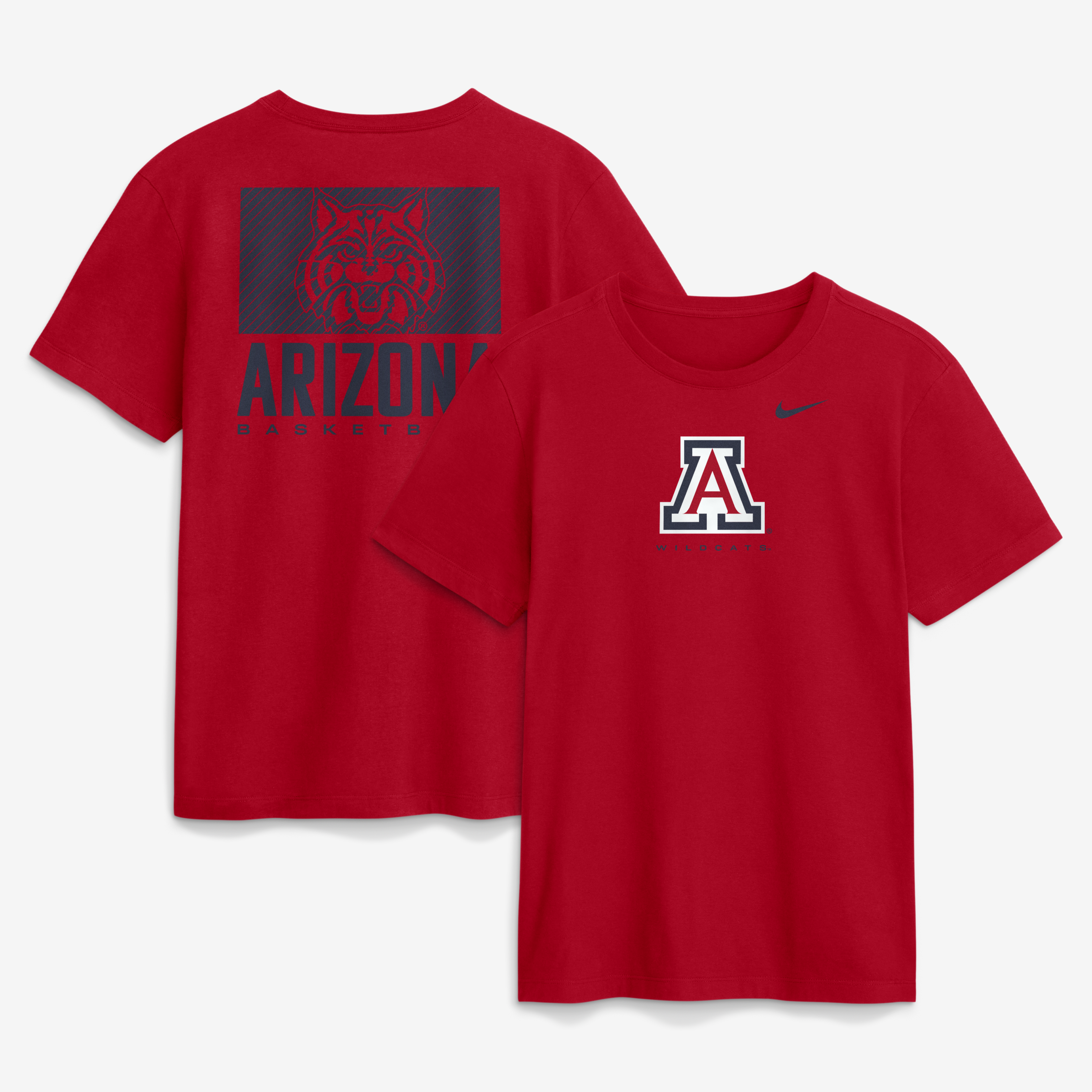 Men's Nike  Red Arizona Wildcats Courtside Dri-FIT T-Shirt