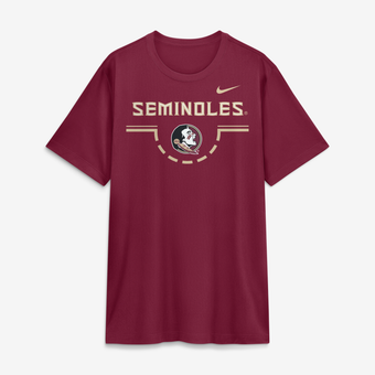 Men's Nike  Garnet Florida State Seminoles Courtside Legend T-Shirt
