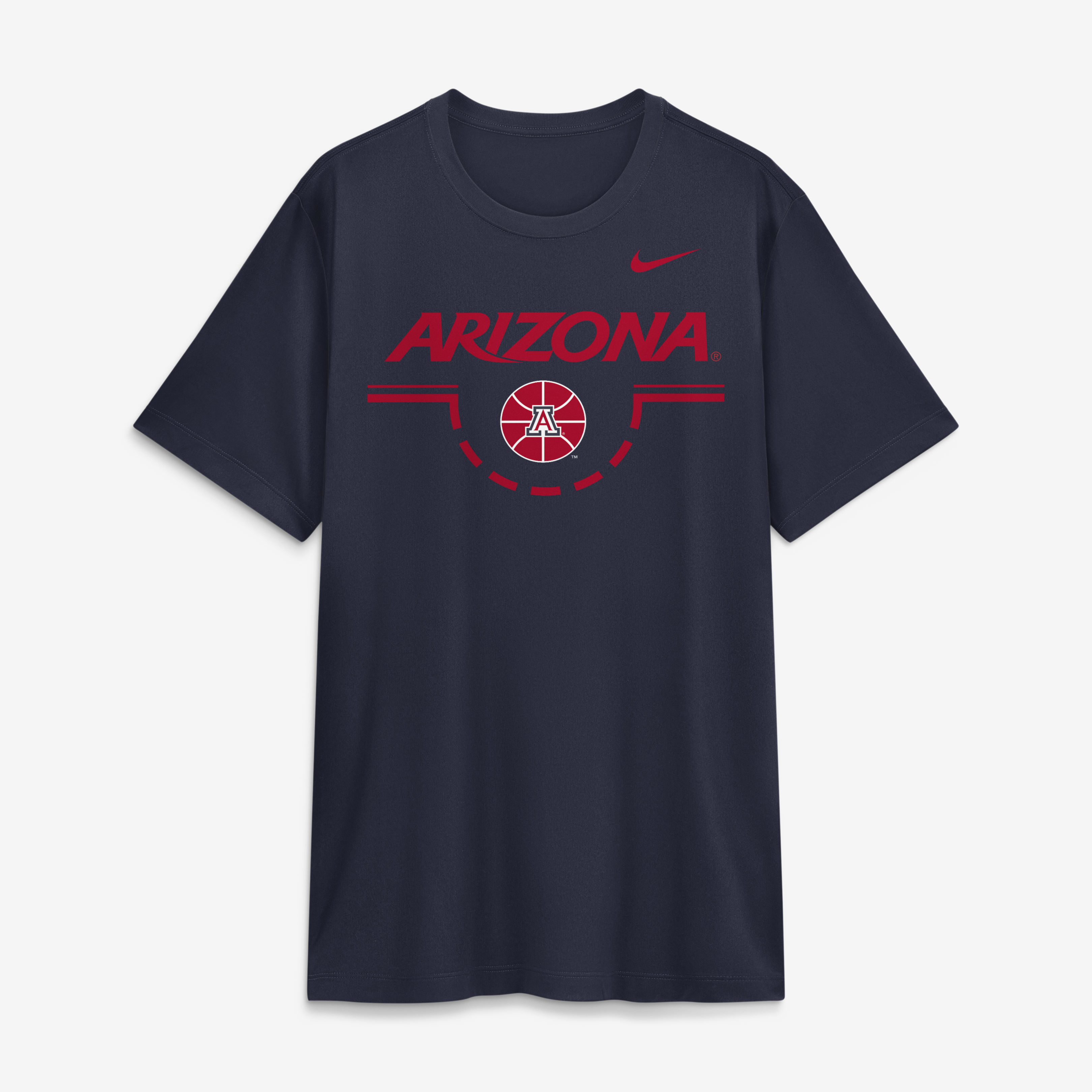 Men's Nike  Navy Arizona Wildcats Courtside Legend T-Shirt