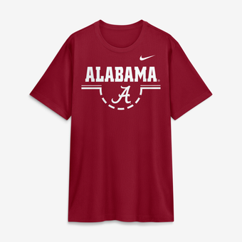Men's Nike  Crimson Alabama Crimson Tide Courtside Legend T-Shirt