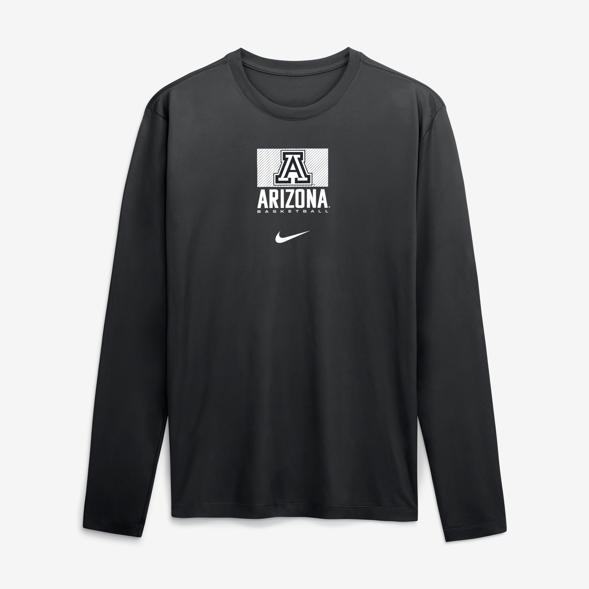 Men's Nike  Black Arizona Wildcats Courtside Legend Dri-FIT Long Sleeve T-Shirt