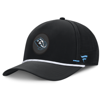 Men's Fanatics Black Utah Mammoth Authentic Pro Rink Vented A-Frame Adjustable Hat