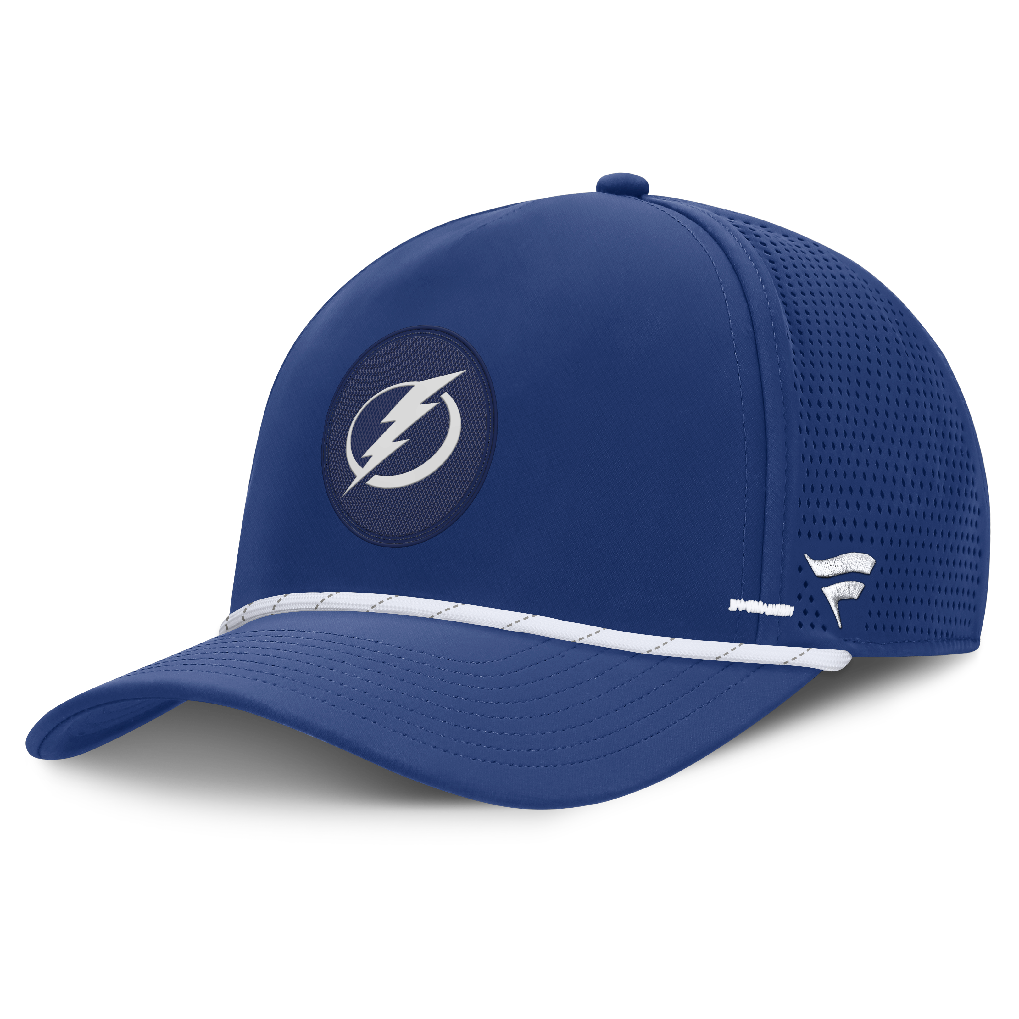 Men's Fanatics Blue Tampa Bay Lightning Authentic Pro Rink Vented A-Frame Adjustable Hat
