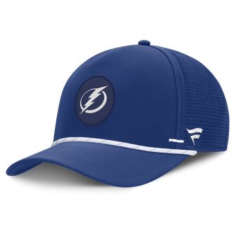 Men's Fanatics Blue Tampa Bay Lightning Authentic Pro Rink Vented A-Frame Adjustable Hat