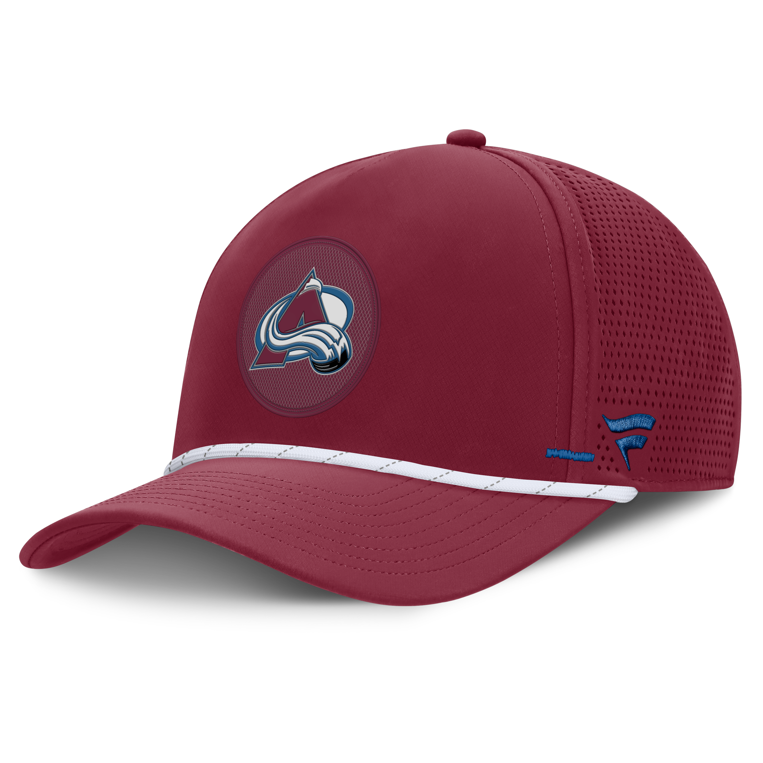 Men's Fanatics Burgundy Colorado Avalanche Authentic Pro Rink Vented A-Frame Adjustable Hat
