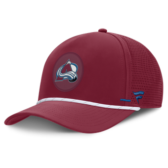 Men's Fanatics Burgundy Colorado Avalanche Authentic Pro Rink Vented A-Frame Adjustable Hat