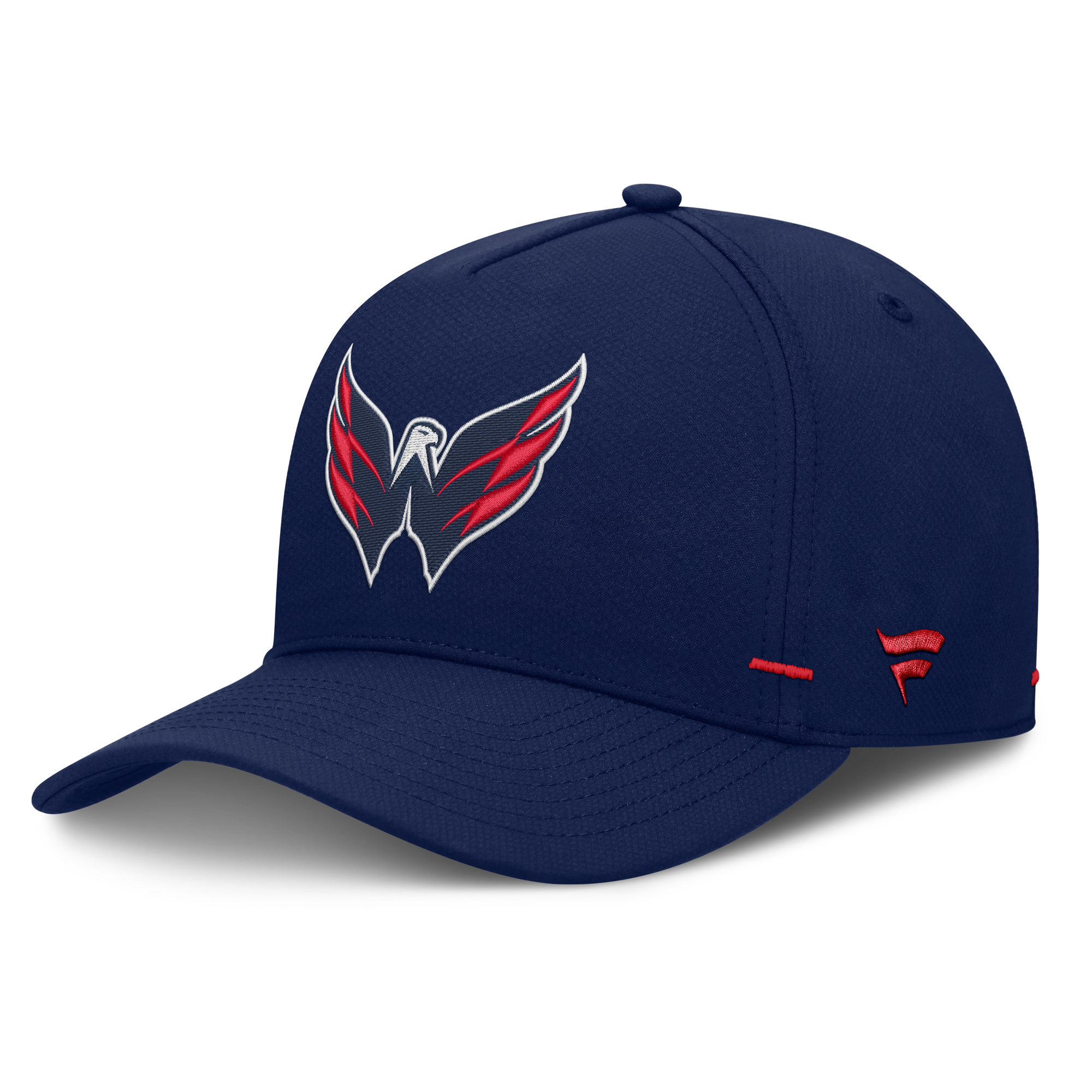 Men's Fanatics Navy Washington Capitals Authentic Pro Rink Bar Tacks A-Frame Adjustable Hat