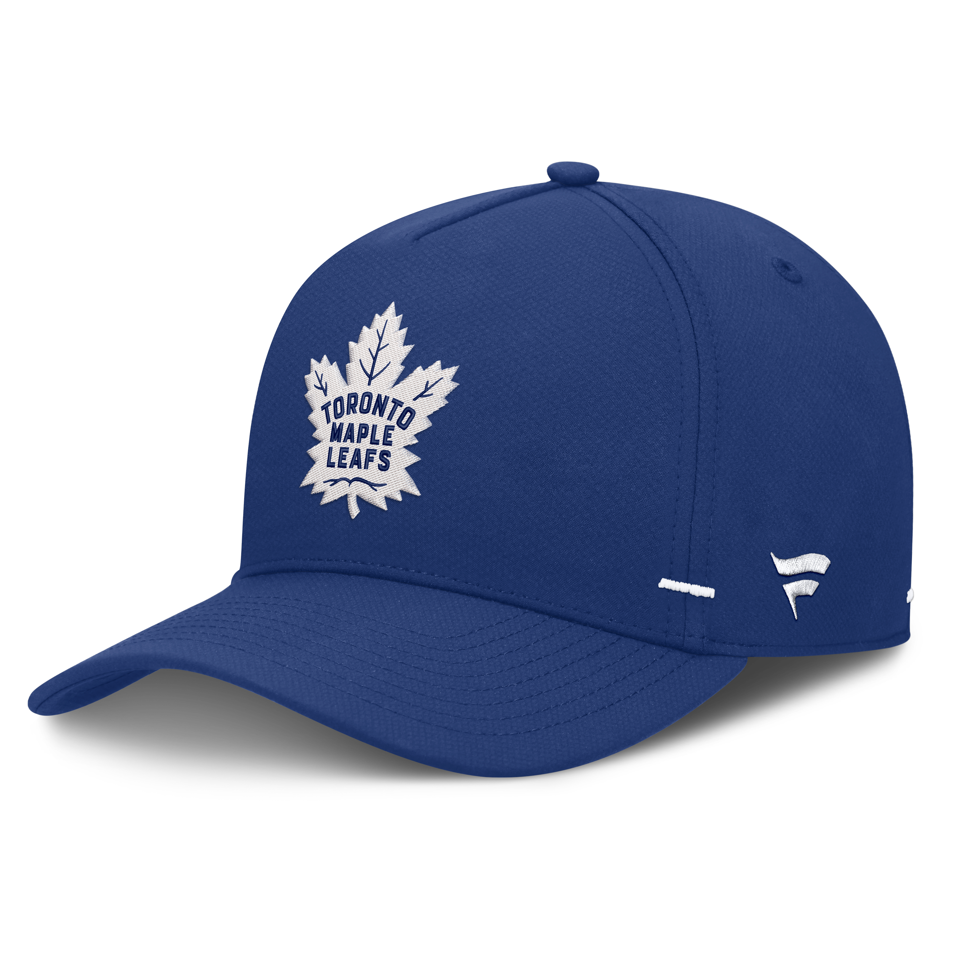 Men's Fanatics Blue Toronto Maple Leafs Authentic Pro Rink Bar Tacks A-Frame Adjustable Hat