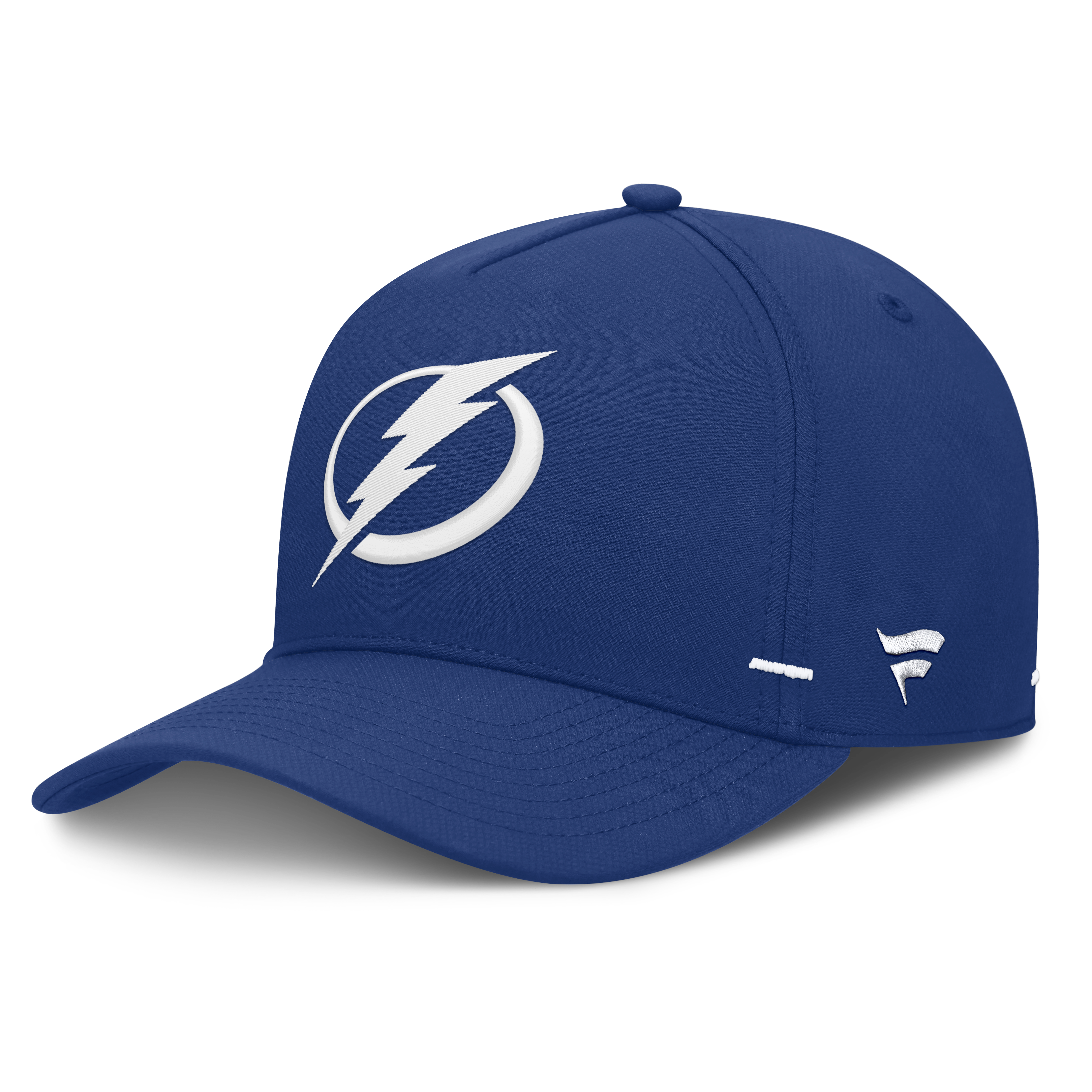 Men's Fanatics Blue Tampa Bay Lightning Authentic Pro Rink Bar Tacks A-Frame Adjustable Hat
