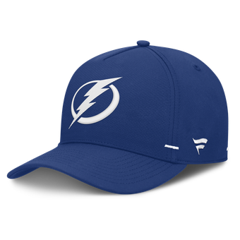 Men's Fanatics Blue Tampa Bay Lightning Authentic Pro Rink Bar Tacks A-Frame Adjustable Hat
