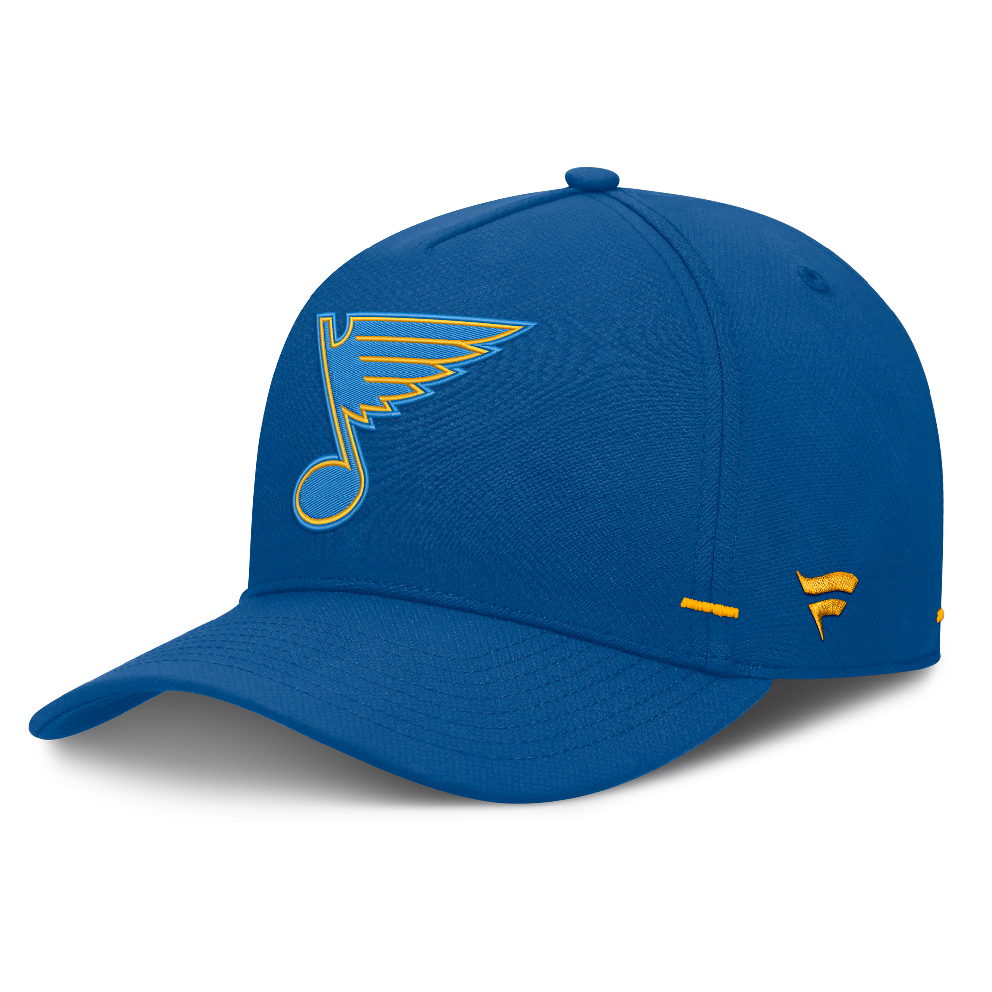 Men's Fanatics Blue St. Louis Blues Authentic Pro Rink Bar Tacks A-Frame Adjustable Hat