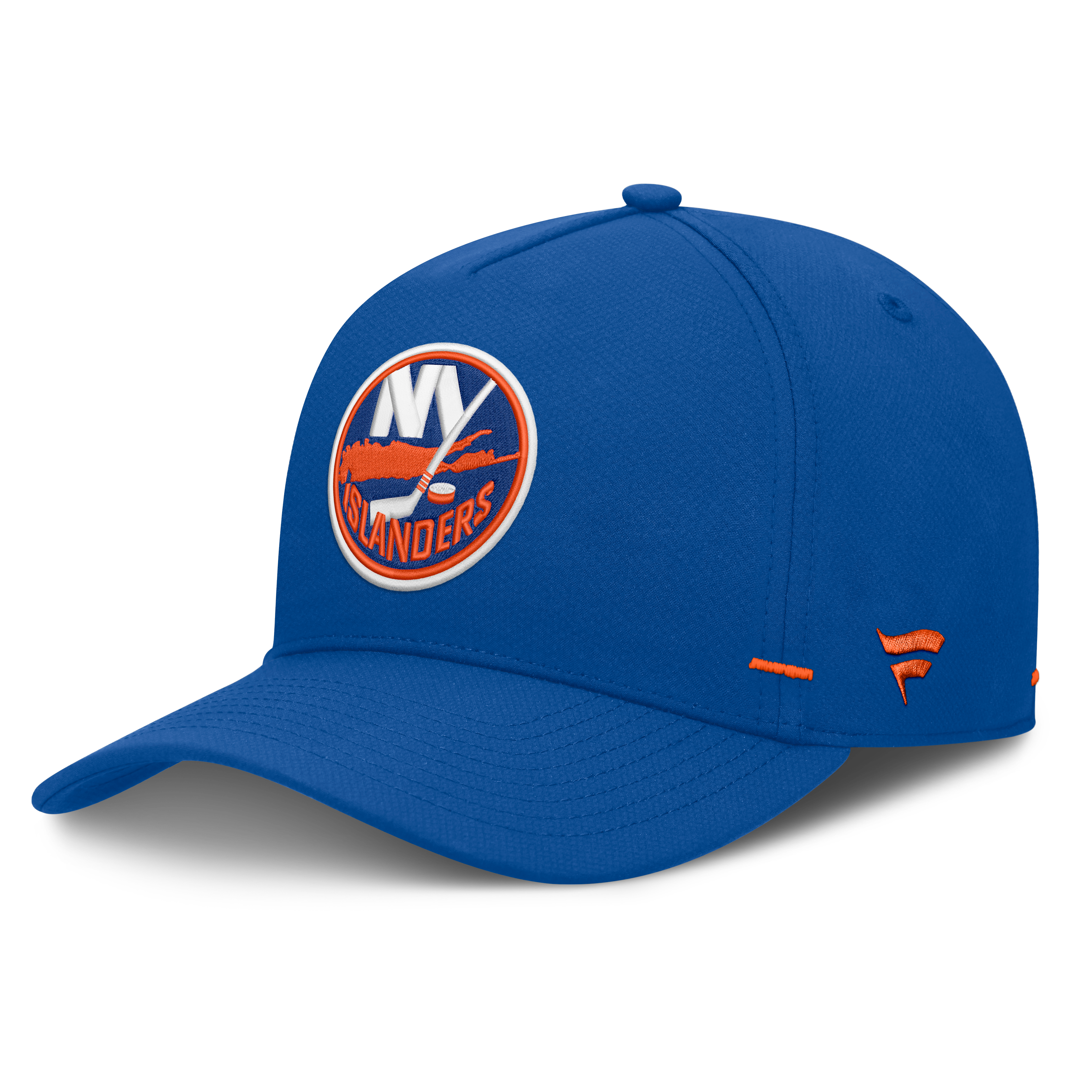 Men's Fanatics Royal New York Islanders Authentic Pro Rink Bar Tacks A-Frame Adjustable Hat
