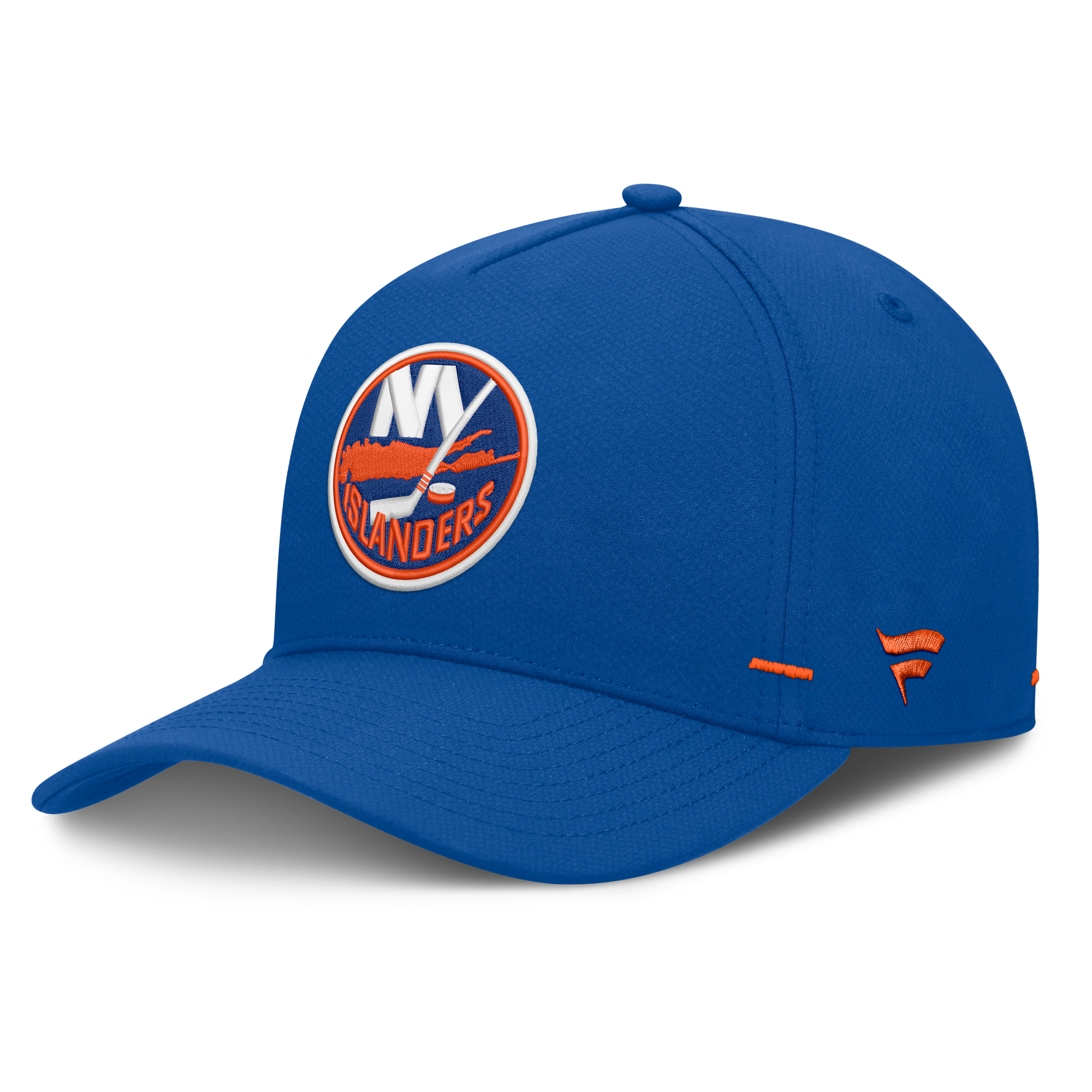 Men's Fanatics Royal New York Islanders Authentic Pro Rink Bar Tacks A-Frame Adjustable Hat
