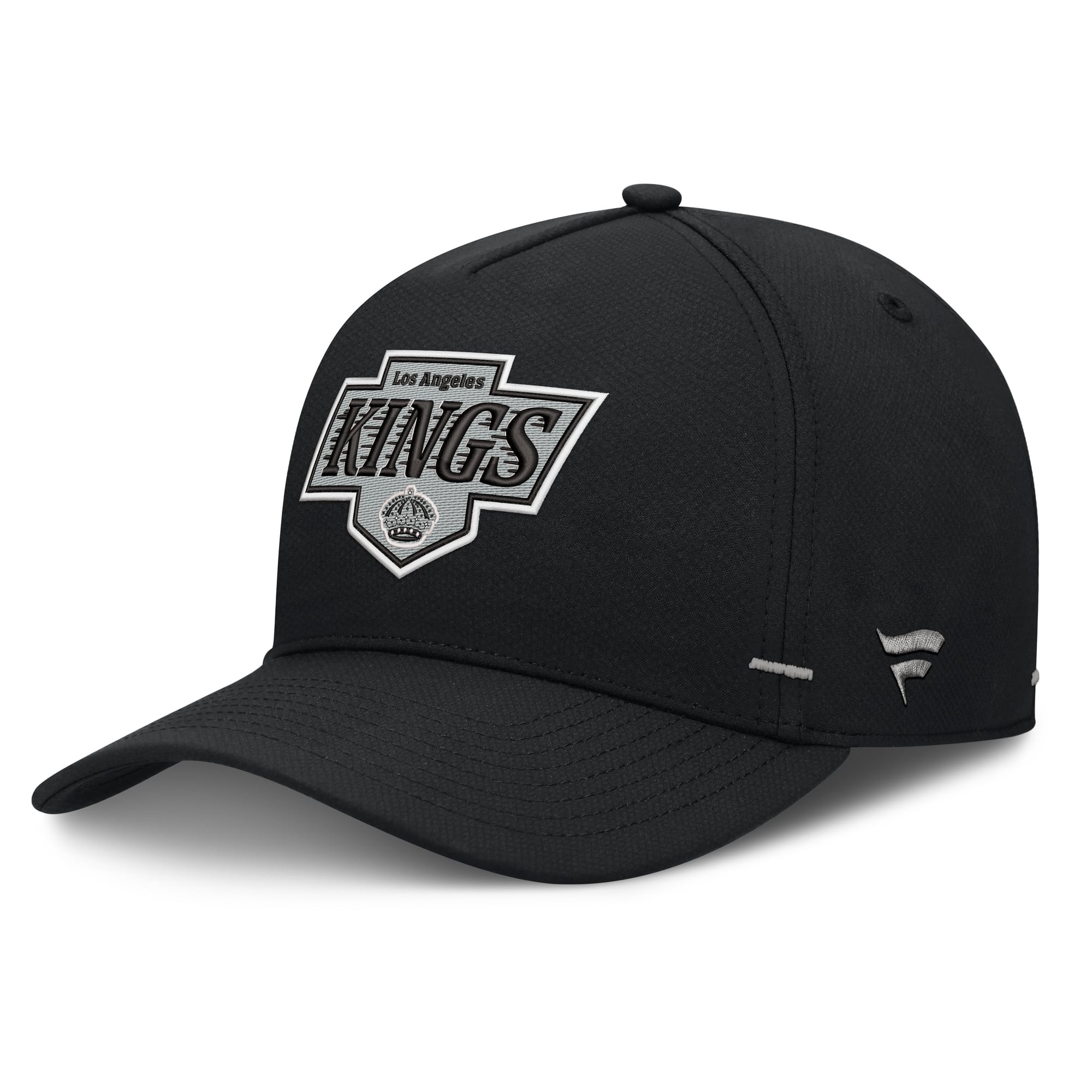Men's Fanatics Black Los Angeles Kings Authentic Pro Rink Bar Tacks A-Frame Adjustable Hat