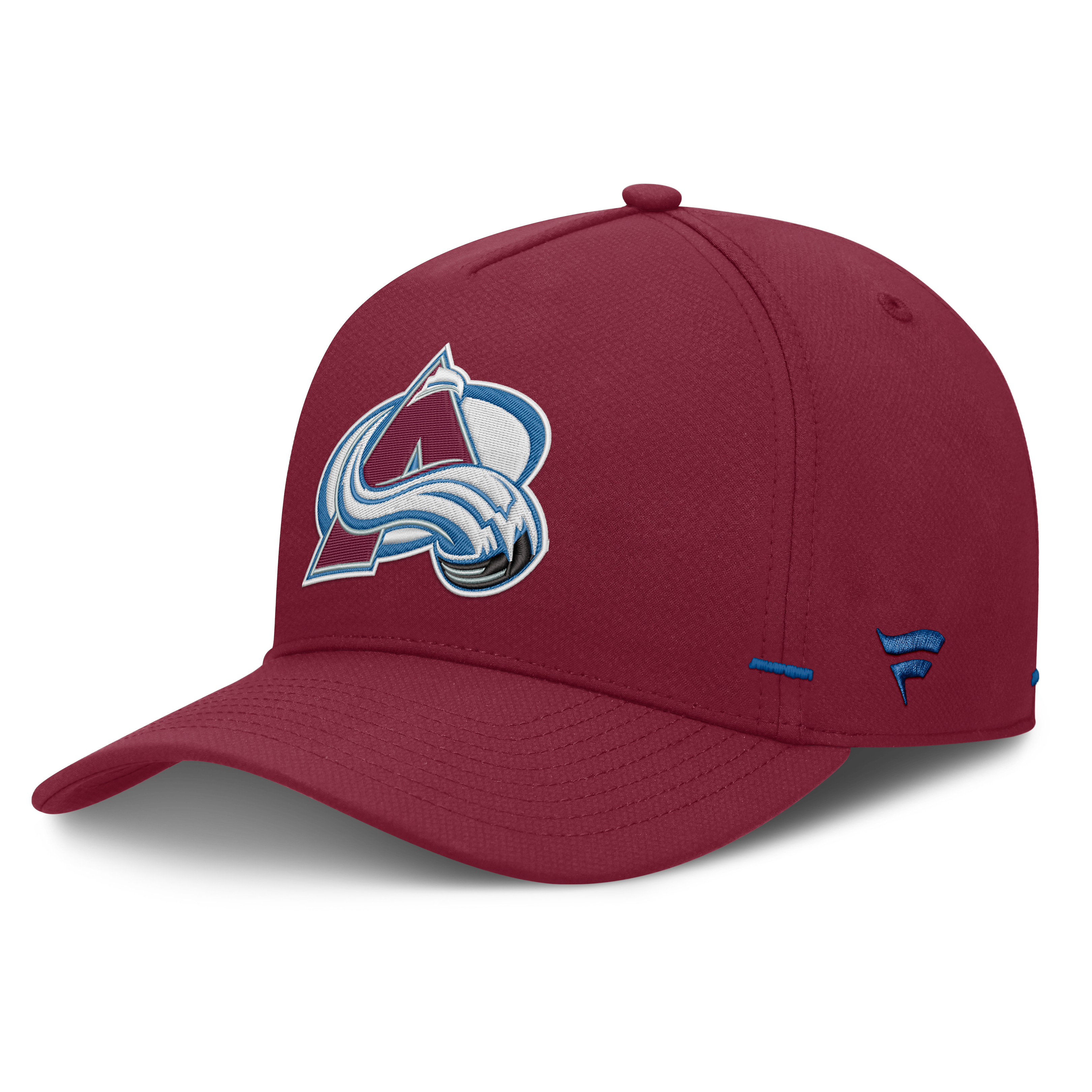 Men's Fanatics Burgundy Colorado Avalanche Authentic Pro Rink Bar Tacks A-Frame Adjustable Hat