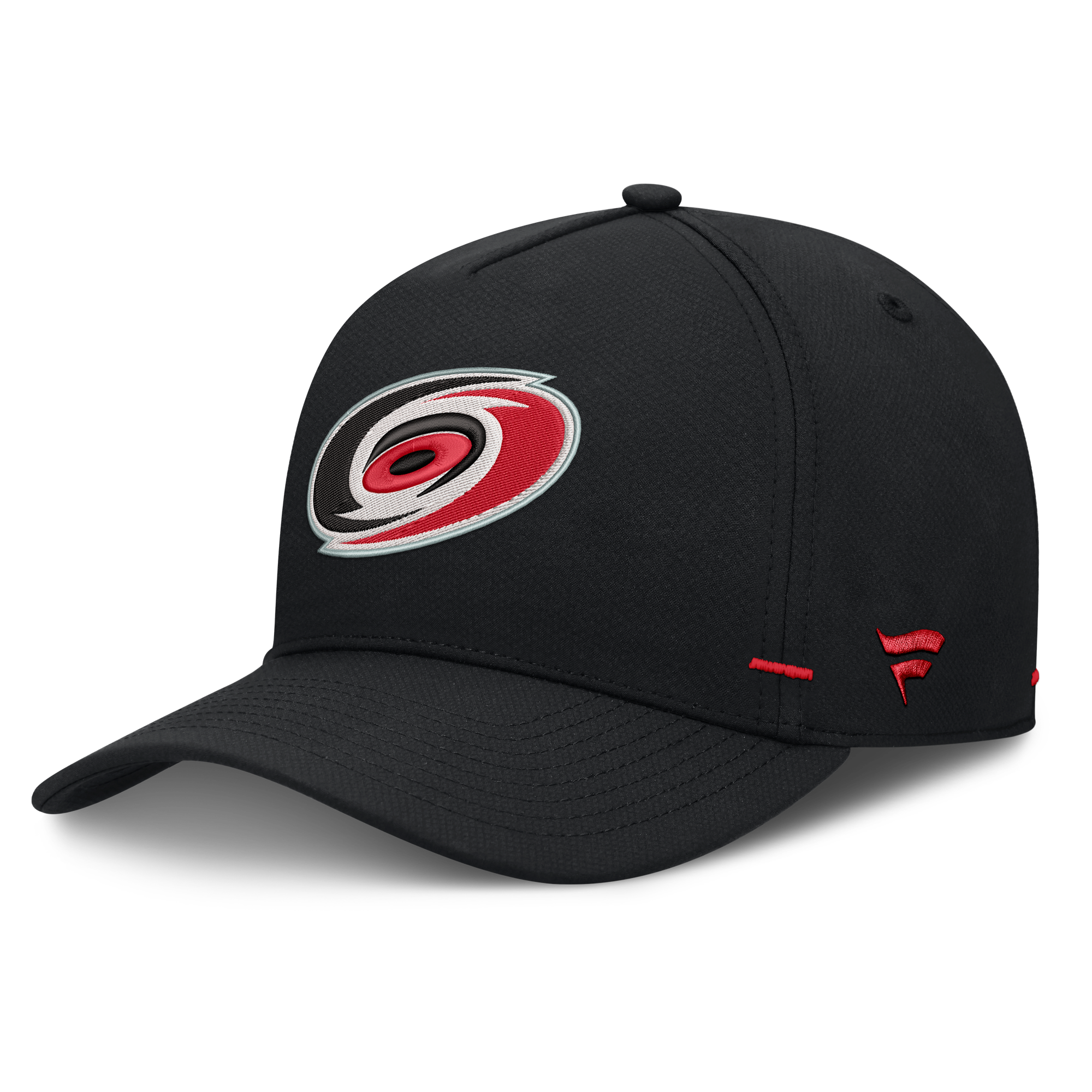 Men's Fanatics Black Carolina Hurricanes Authentic Pro Rink Bar Tacks A-Frame Adjustable Hat