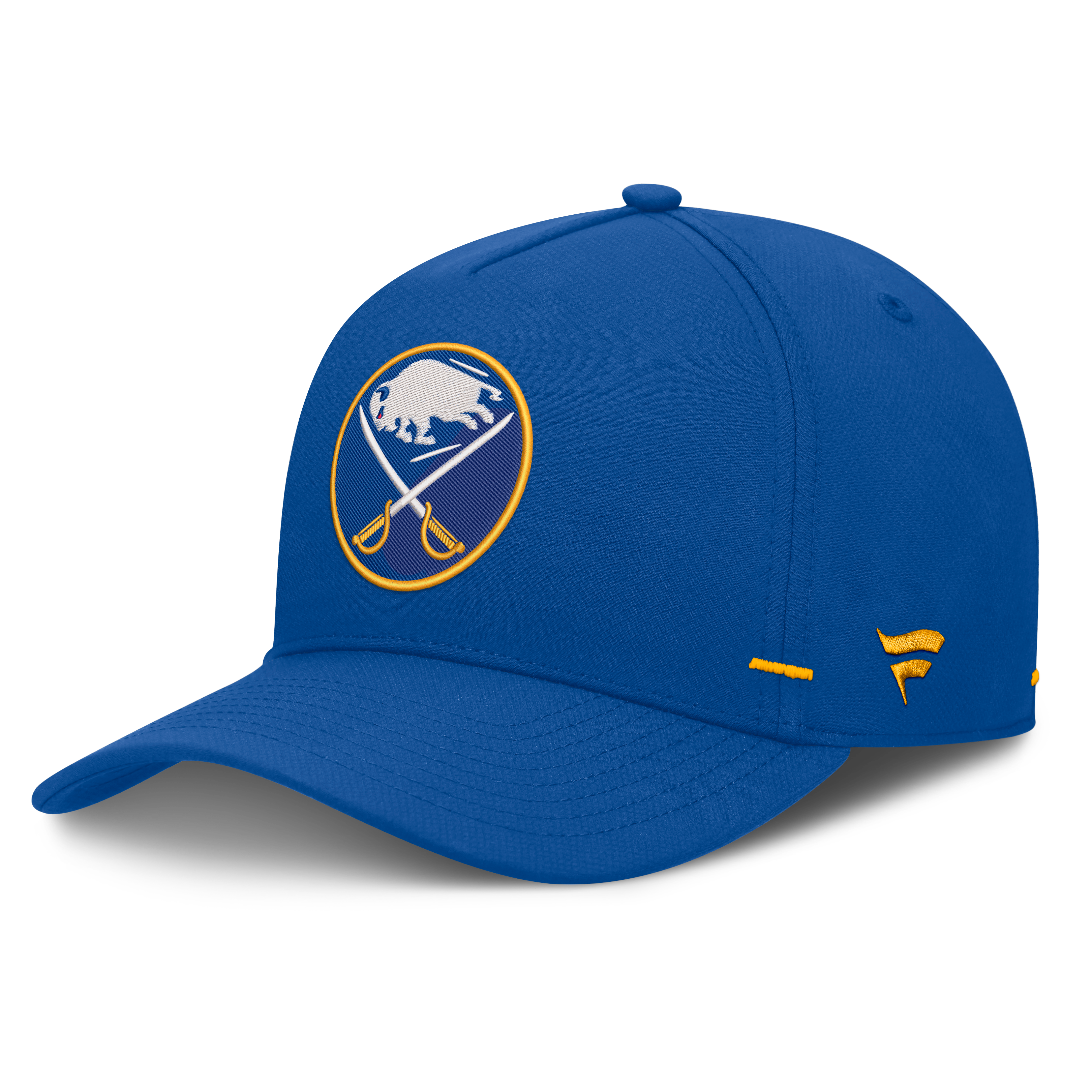 Men's Fanatics Royal Buffalo Sabres Authentic Pro Rink Bar Tacks A-Frame Adjustable Hat